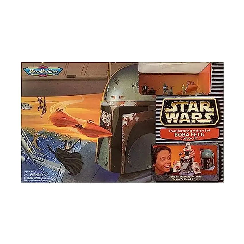 Transforming Action Set - Boba Fett/Cloud City