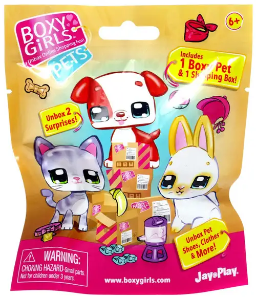 Boxy Girls Pets Mystery Pack [1 Boxy Pet & 1 Shipping Box]