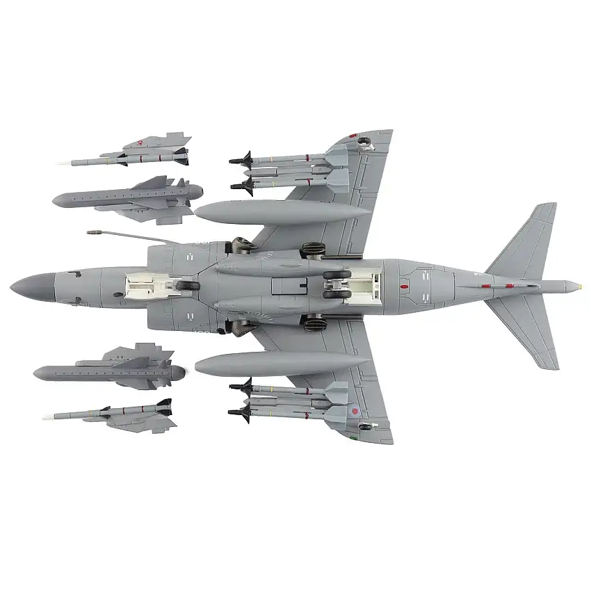 British Aerospace Sea Harrier FA.2 Aircraft with Sea Eagle Missiles "ZH796" (2018) British Royal Navy "Air Power Series" 1/72 Diecast Model by Hobby Master