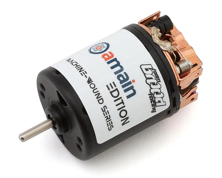 Team Brood "AMain Edition" Intensity 540 3-Slot Skewed Machine Wound Brushed Motor (30T)