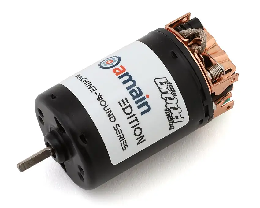 Team Brood "AMain Edition" Pulverizer 550 3-Slot Dual Magnet Machine Wound Brushed Motor (25T)