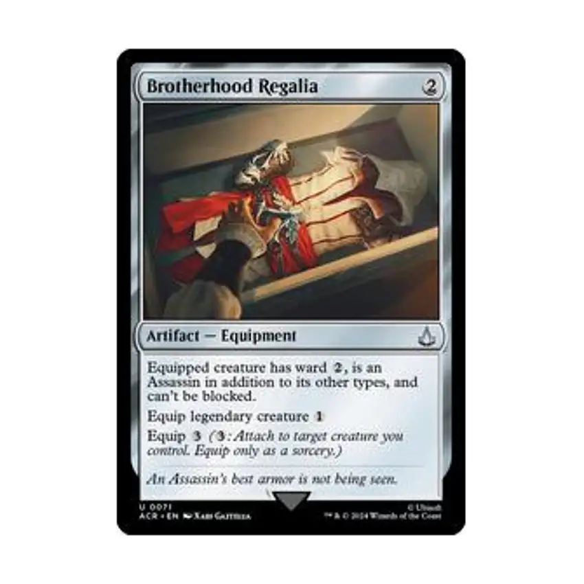 Brotherhood Regalia (U)