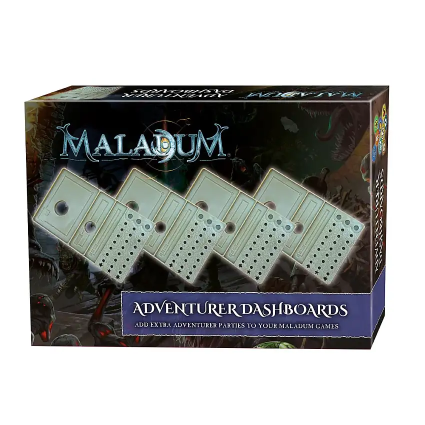 Maladum: Adventurer Dashboards