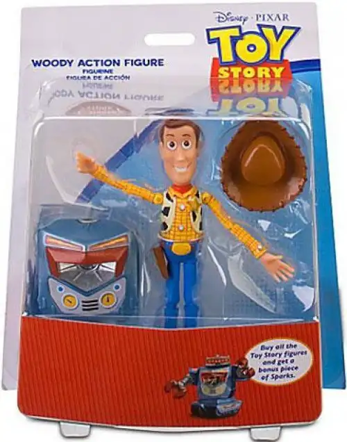 Disney Toy Story Sparks Build a Figure Woody Exclusive Action Figure [Damaged Package]