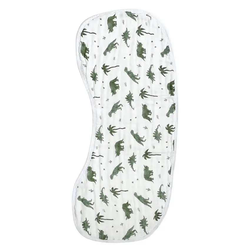 Burp Cloth Bib- Dino-snores