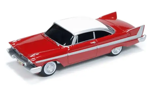 Auto World AWSS6401 1/64 Scale Christine - 1958 Plymouth Fury