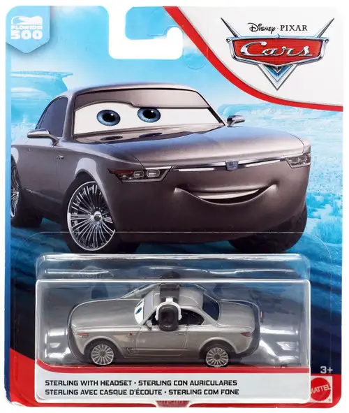 Disney / Pixar Cars Cars 3 Florida 500 Sterling with Headset Diecast Car [Version 2]