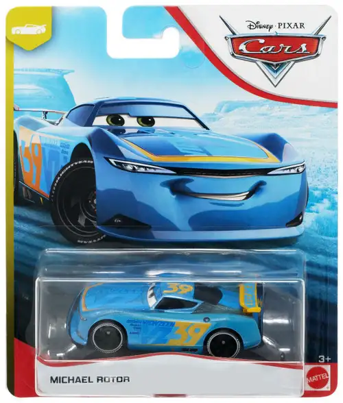 Disney / Pixar Cars Cars 3 "Next-Gen" Piston Cup Racers Michael Rotor Diecast Car [Version 2]