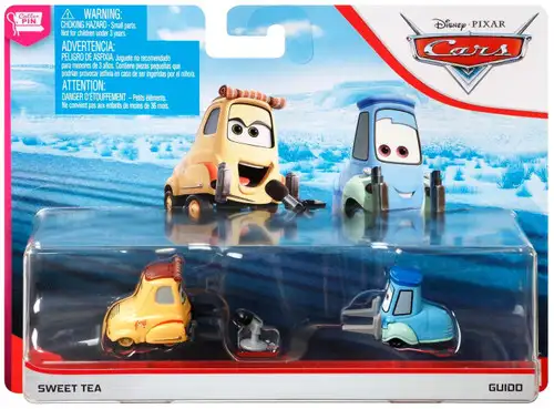 Disney / Pixar Cars Cars 3 The Cotter Pin Sweet Tea & Guido Diecast Car