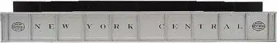 Atlas Model Railroad 891 HO Scale Decorated Plate Girder Bridge w/Code 100 Track -- New York Central (silver, black)