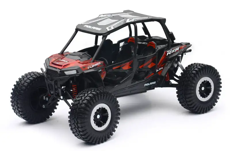 New Ray 57976B 1/18 Scale Polaris Rzr Xp 4 Turbo Eps Rock Crawler