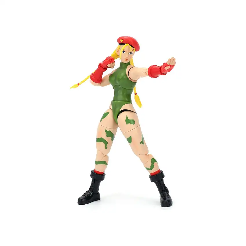 Cammy 6" Moveable Figure with Accessories and Alternate Head and Hands "Ultra Street Fighter II: The Final Challengers" (2017) Video Game Model by Jada