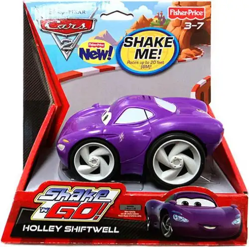 Fisher Price Disney / Pixar Cars Cars 2 Shake 'N Go Holley Shiftwell Shake 'N Go Car [Damaged Package]
