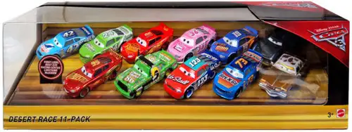 Disney / Pixar Cars Cars 3 Desert Race Exclusive Diecast Car 11-Pack [Damaged Package]