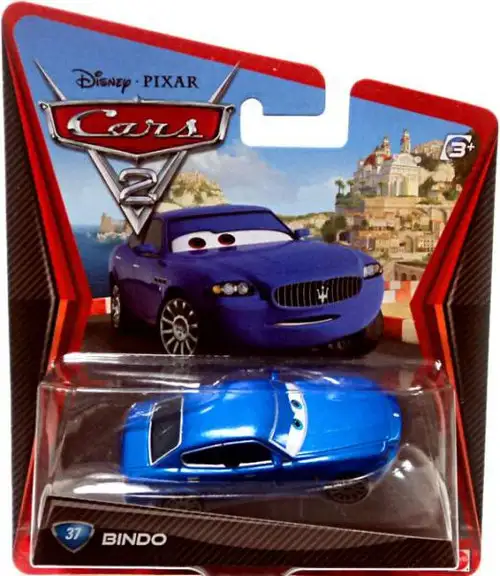 Disney / Pixar Cars Cars 2 Main Series Bindo Diecast Car [Damaged Package]