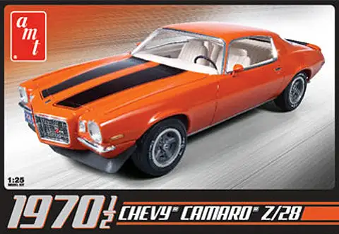 AMT 635 1/25 1970½ Chevy Camaro Z28 Model Car Kit