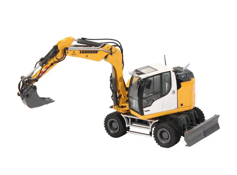 NZG 1000 1/50 Scale Liebherr A910 Compact Litronic Wheeled Excavator Liebherr'S A910