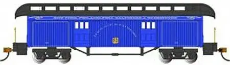 Bachmann 15305 HO Scale Old-Time Wood Baggage with Round-End Baltimore & Ohio