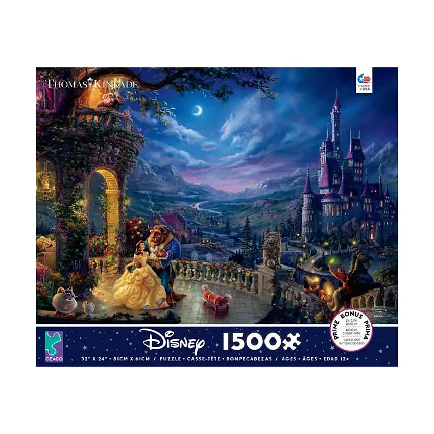 Beauty and the Beast - Dancing in the Moonlight (1500 Pieces)