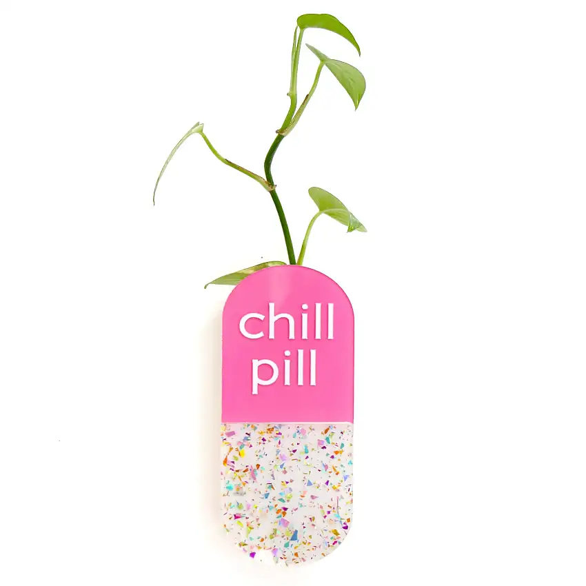 Chill Pill Propagation Planter- Bud Vase