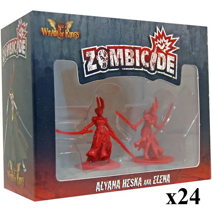 Zombicide: Alyana Heska AKA Elena CASE (24)