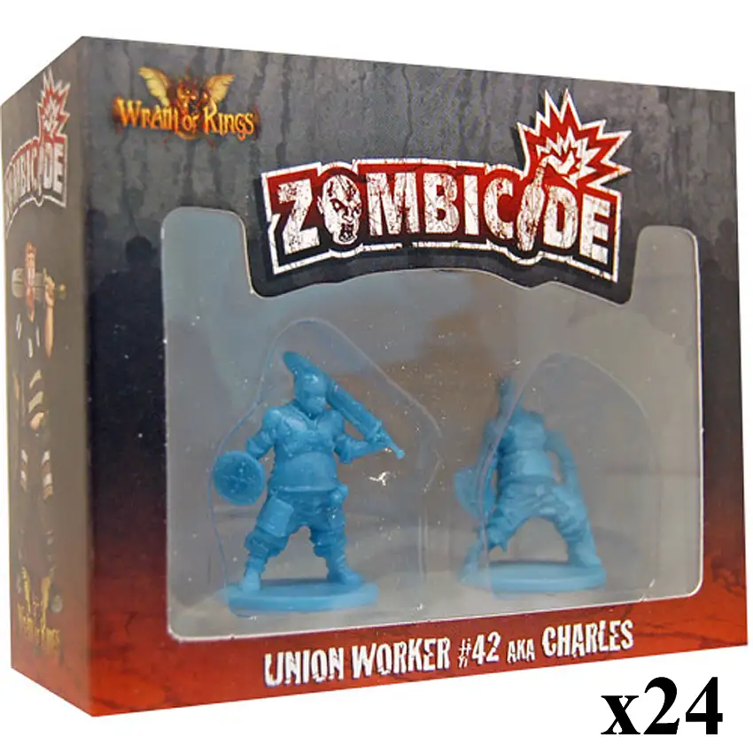 Zombicide: Union Worker #42 AKA Charles CASE (24)