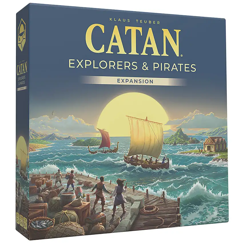 CATAN 6th Edition: Explorers & Pirates Expansion (New Arrival)