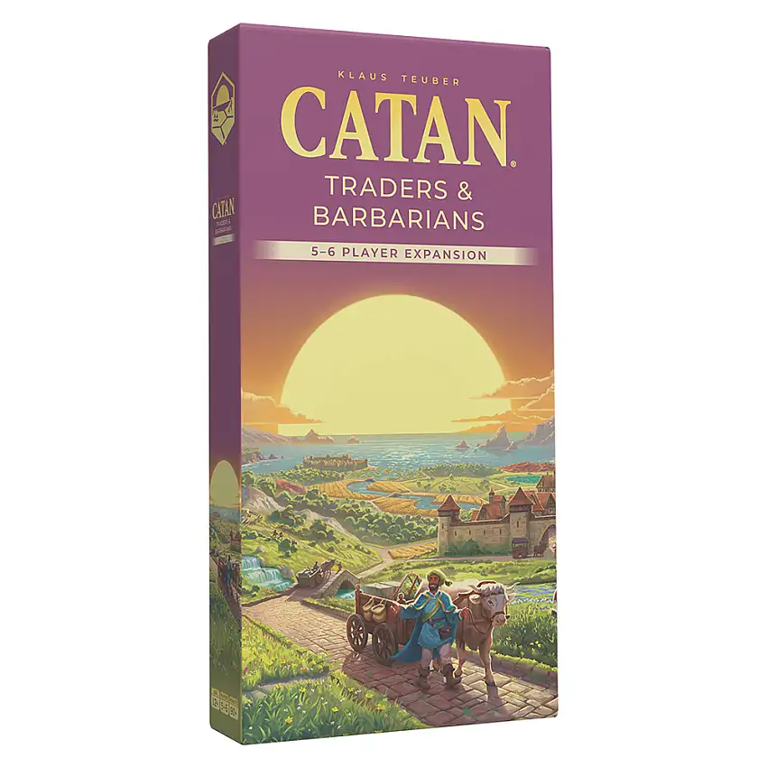 CATAN 6th Edition: Traders & Barbarians - 5-6 Player Expansion