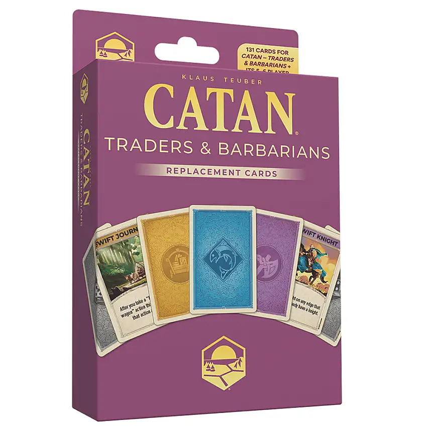 CATAN 6th Edition: Traders & Barbarians - Replacement Cards