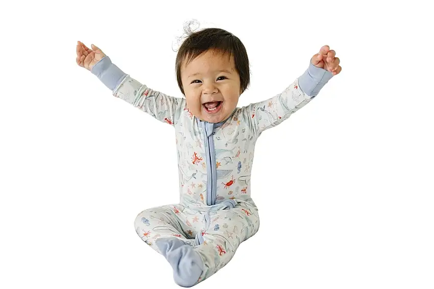 Coastal Cutie Modal Zippy Romper