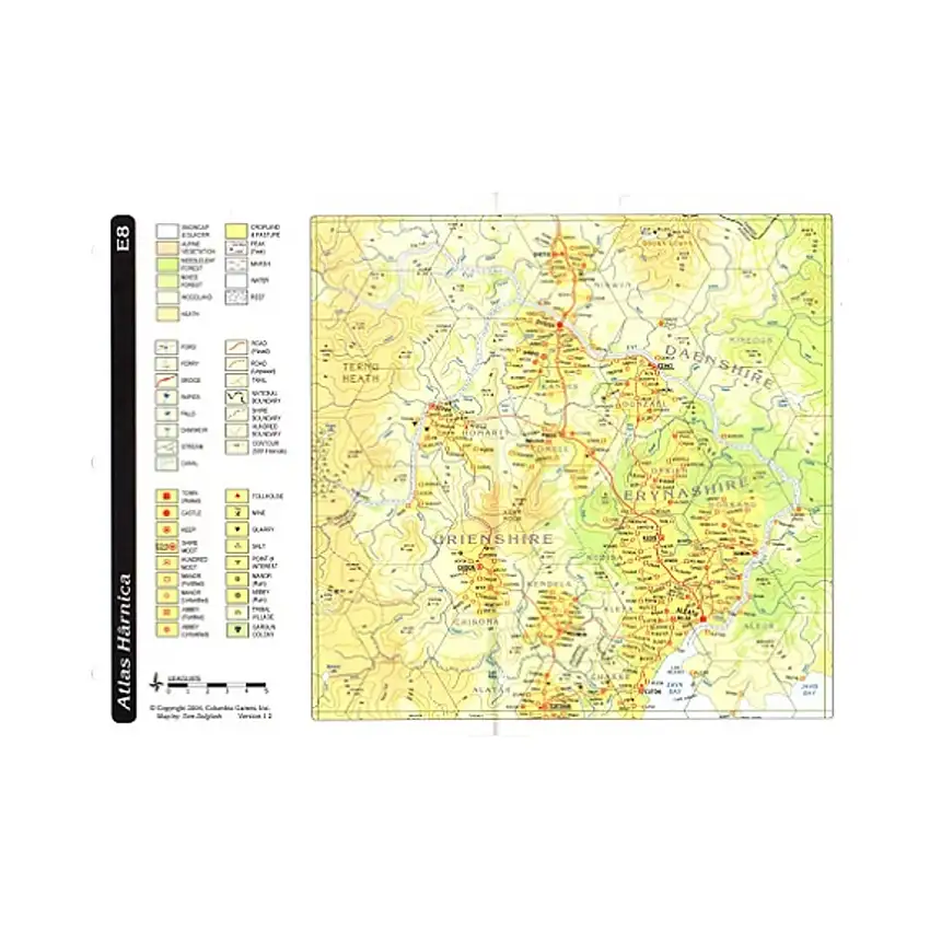 Atlas Harnica - Map E8
