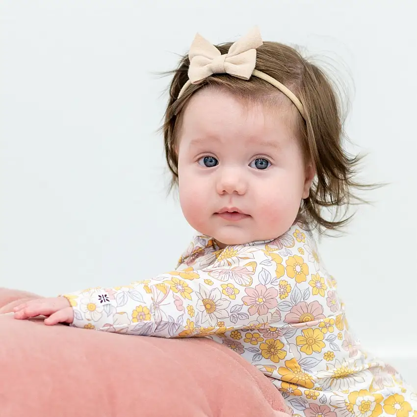 Retro Vintage Flowers Convertible Romper