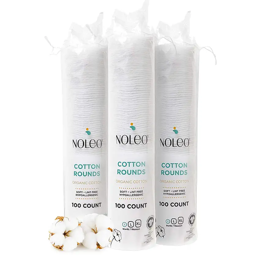 Noleo Organic Cotton Rounds - Small 2"