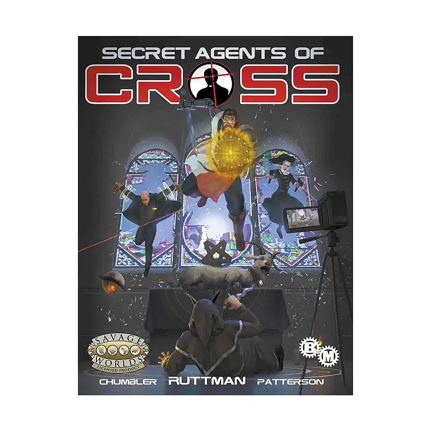 Secret Agents of CROSS (Savage Worlds Edition, POD, Premium Color)
