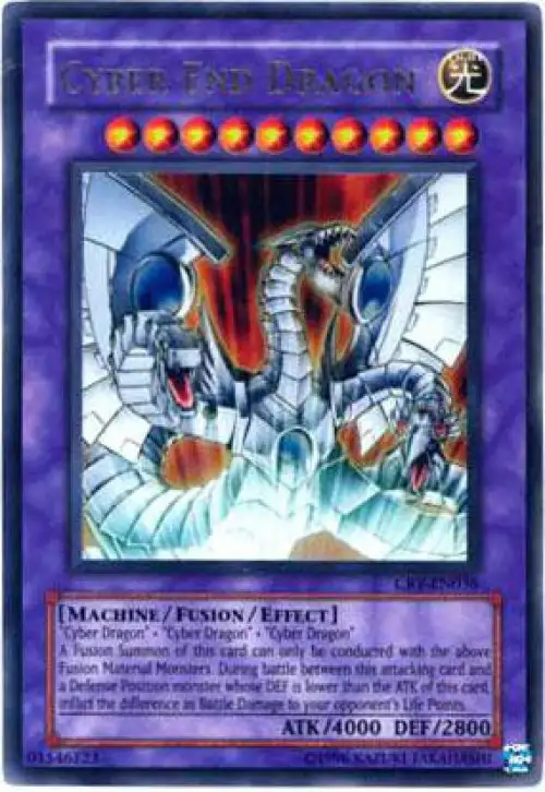 YuGiOh Cybernetic Revolution Ultra Rare Cyber End Dragon CRV-EN036