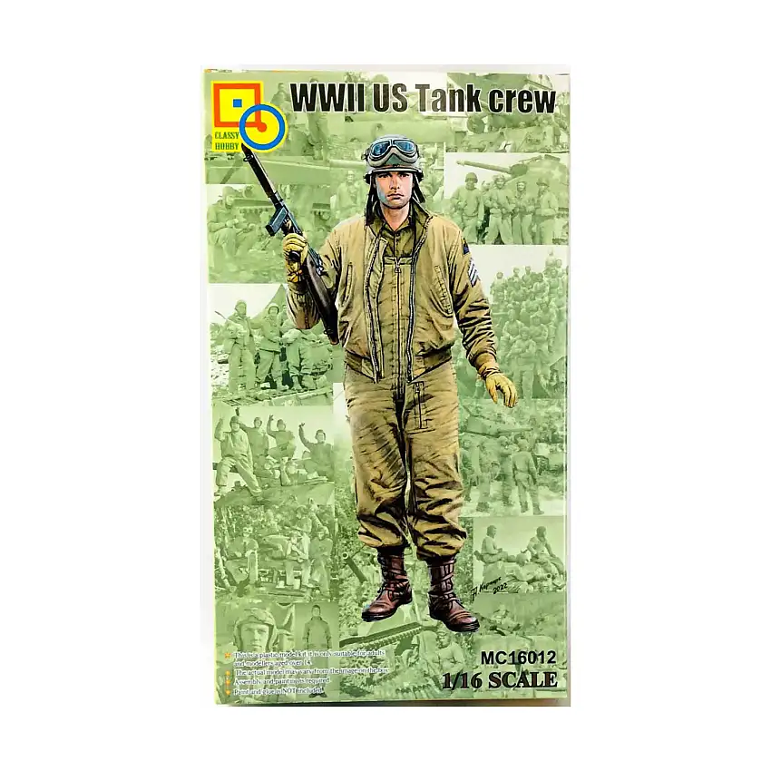 WWII US Tank Crew (1/16)