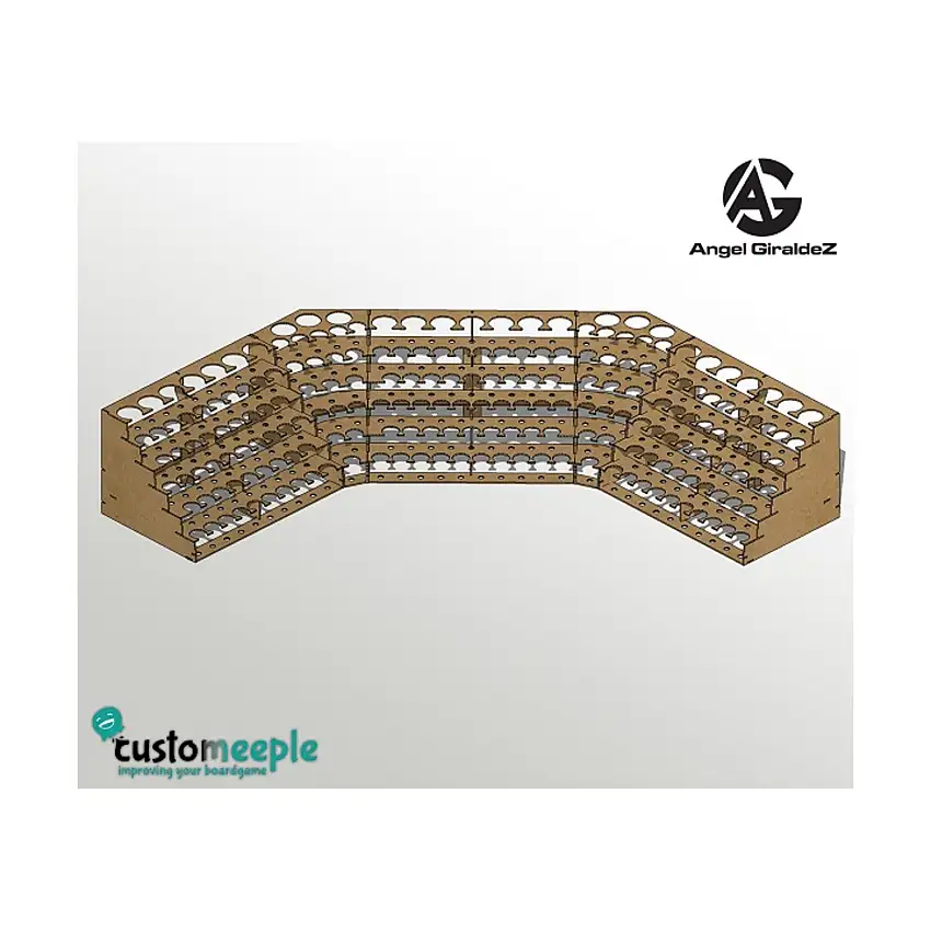 Paint Rack - Table Corner