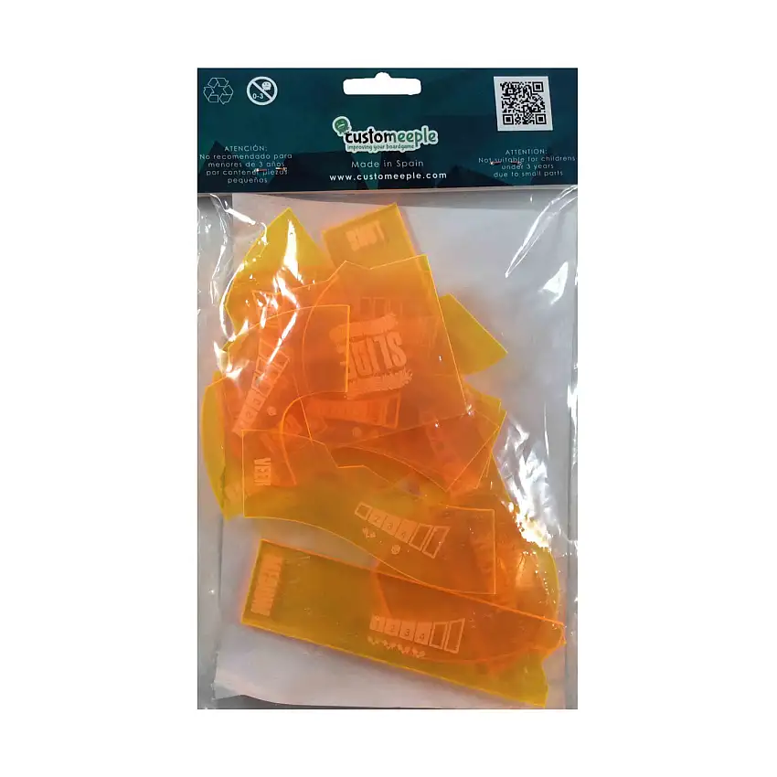 Post Apocalyptic Templates - Orange