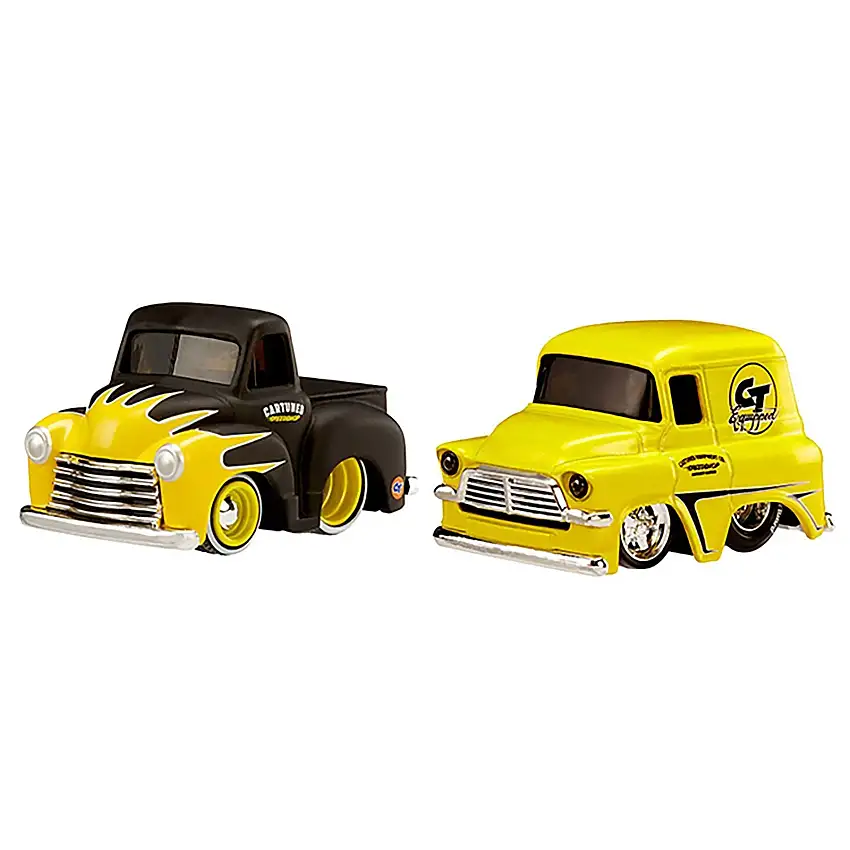 "Customs" Series 3 Double Pack Set of 2 Cars Diecast Model Cars by CarTuned