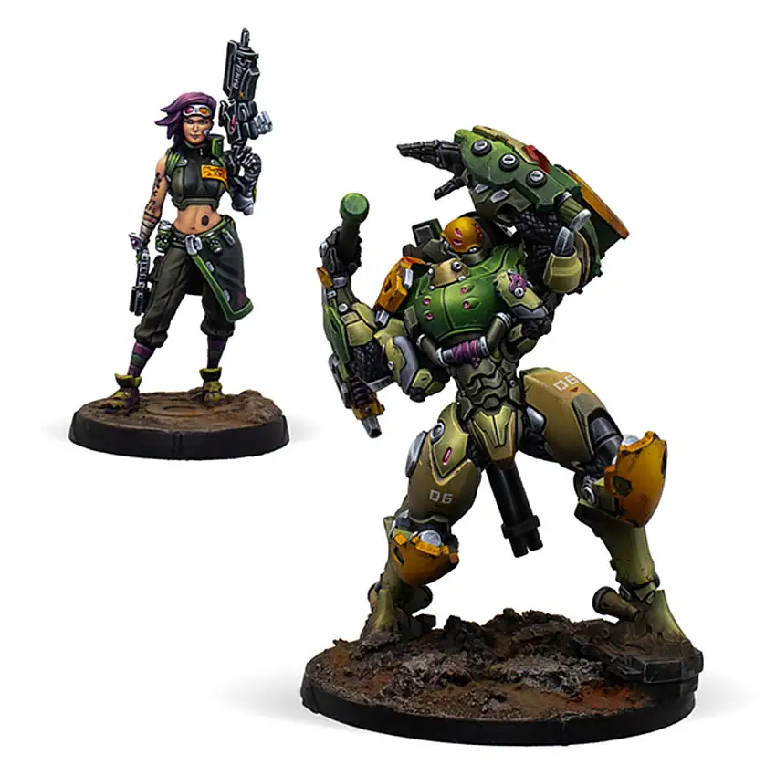 Infinity: NA2 - Scarface & Cordelia, Mercenary TAG Team