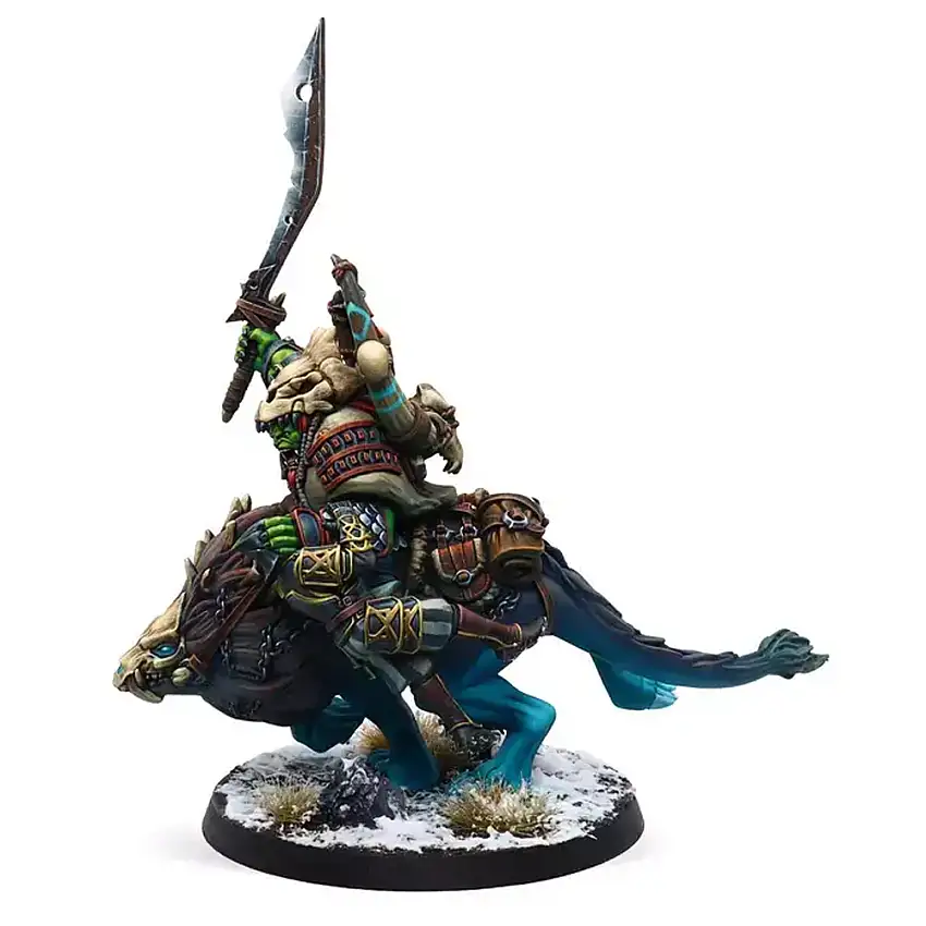 Warcrow: Northern Tribes - Mounted Wrathmane