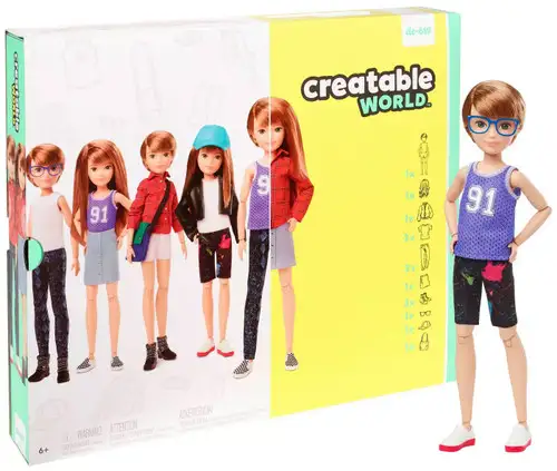 Creatable World Copper Straight Hair Deluxe Character Kit DC-619