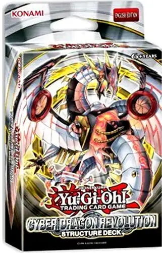 YuGiOh Cyber Dragon Revolution Structure Deck [40 Cards]