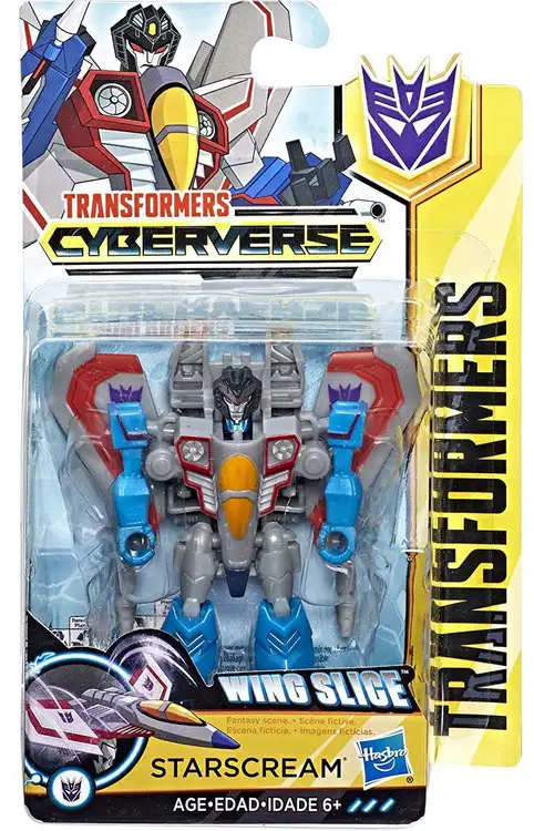 Transformers Cyberverse Starscream Scout Action Figure [Wing Slice]