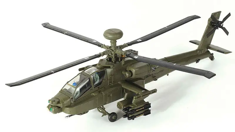 Air Force 1 100 1/64 Scale Ah-64D Apache Helicopter - 023 Us Army 3Rd