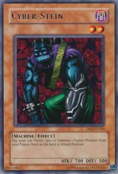 YuGiOh Dark Beginning 2 Rare Cyber-Stein DB2-EN100