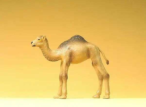 Preiser 47532 1/25 Scale Wild Animal Figures Camel Calf (1 Hump)