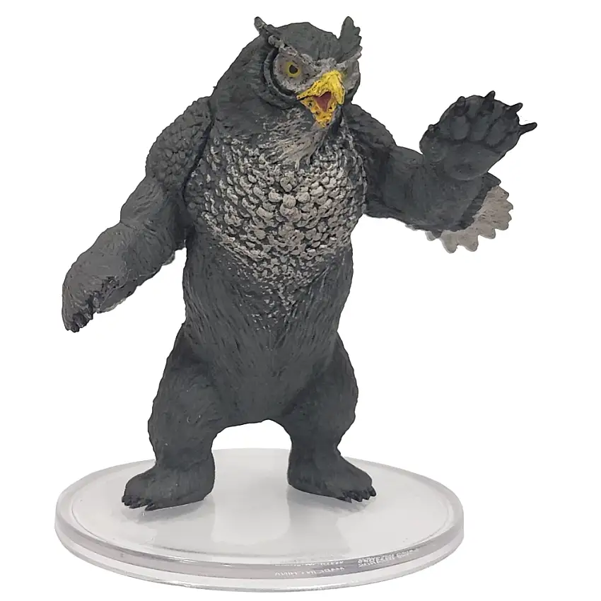 Monster Manual Collection 1 #25b Owlbear (Gray) (U)