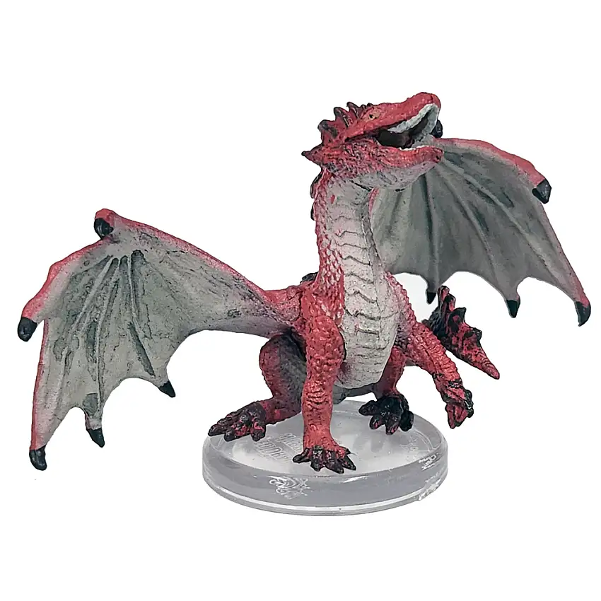 Monster Manual Collection 1 #37 Red Dragon Wyrmling (R)
