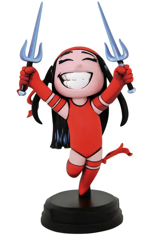 Marvel Elektra 5-Inch Animated Style Statue
